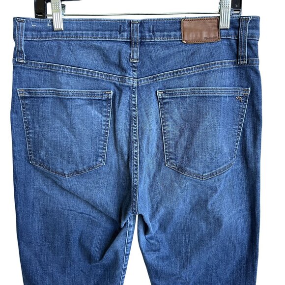 Madewell Womens 31 US 12 10" High Riser Skinny Skinny Jeans Stretch Preppy Retro - Picture 16 of 16